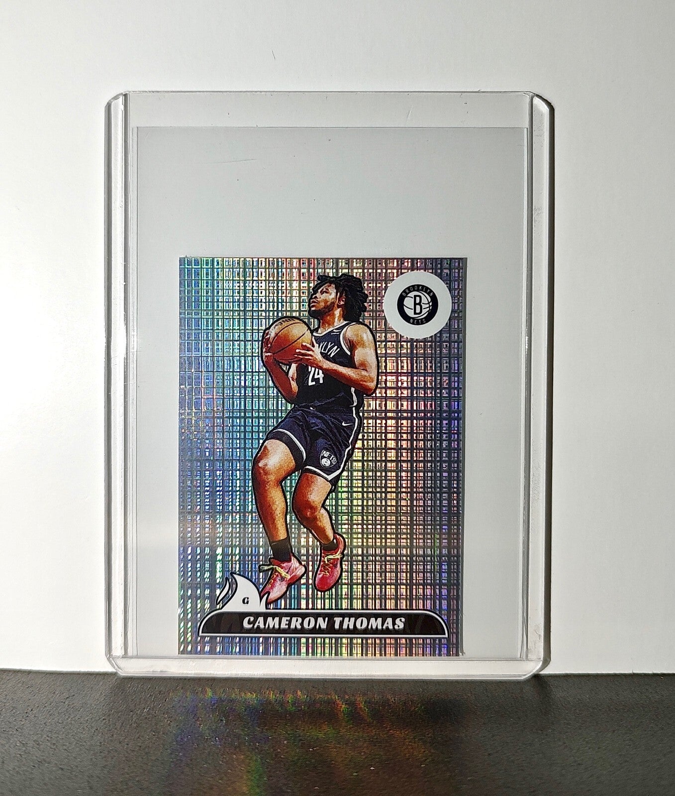 Cameron Thomas 2024-25 Panini NBA #137 Sticker Card Brooklyn Nets