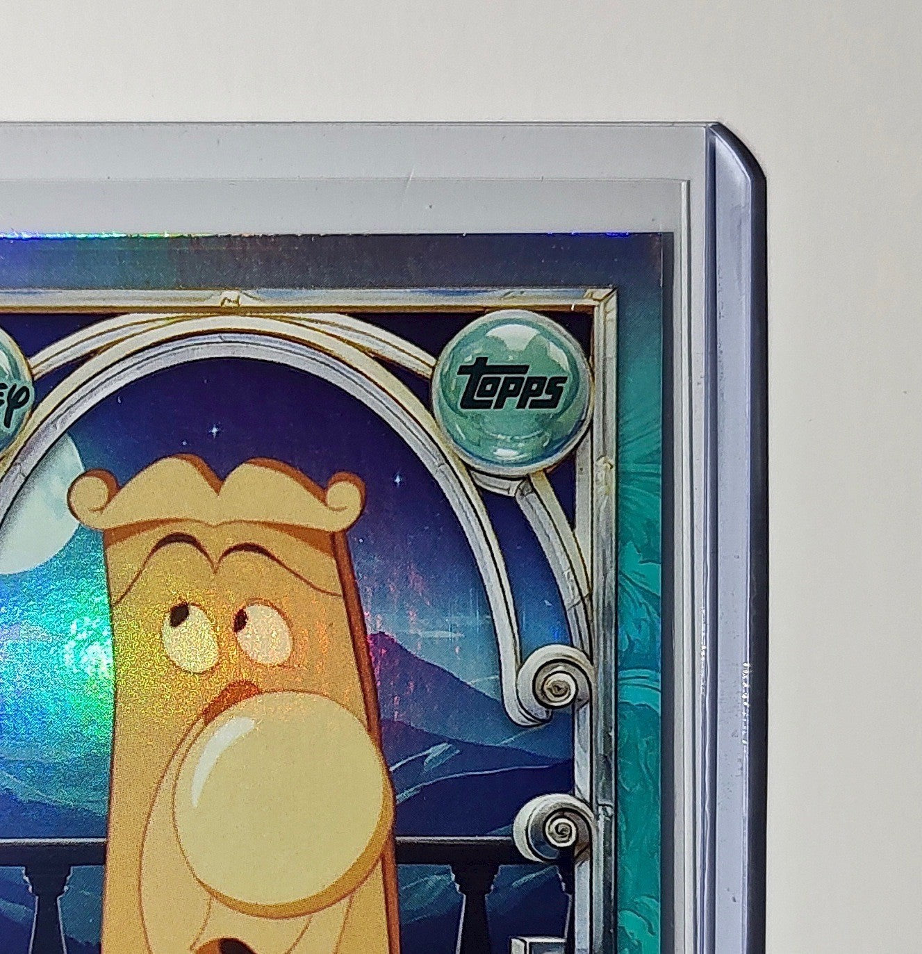 The Doorknob 2025 Topps Disney Wonder #117 Diamond Card Alice in Wonderland