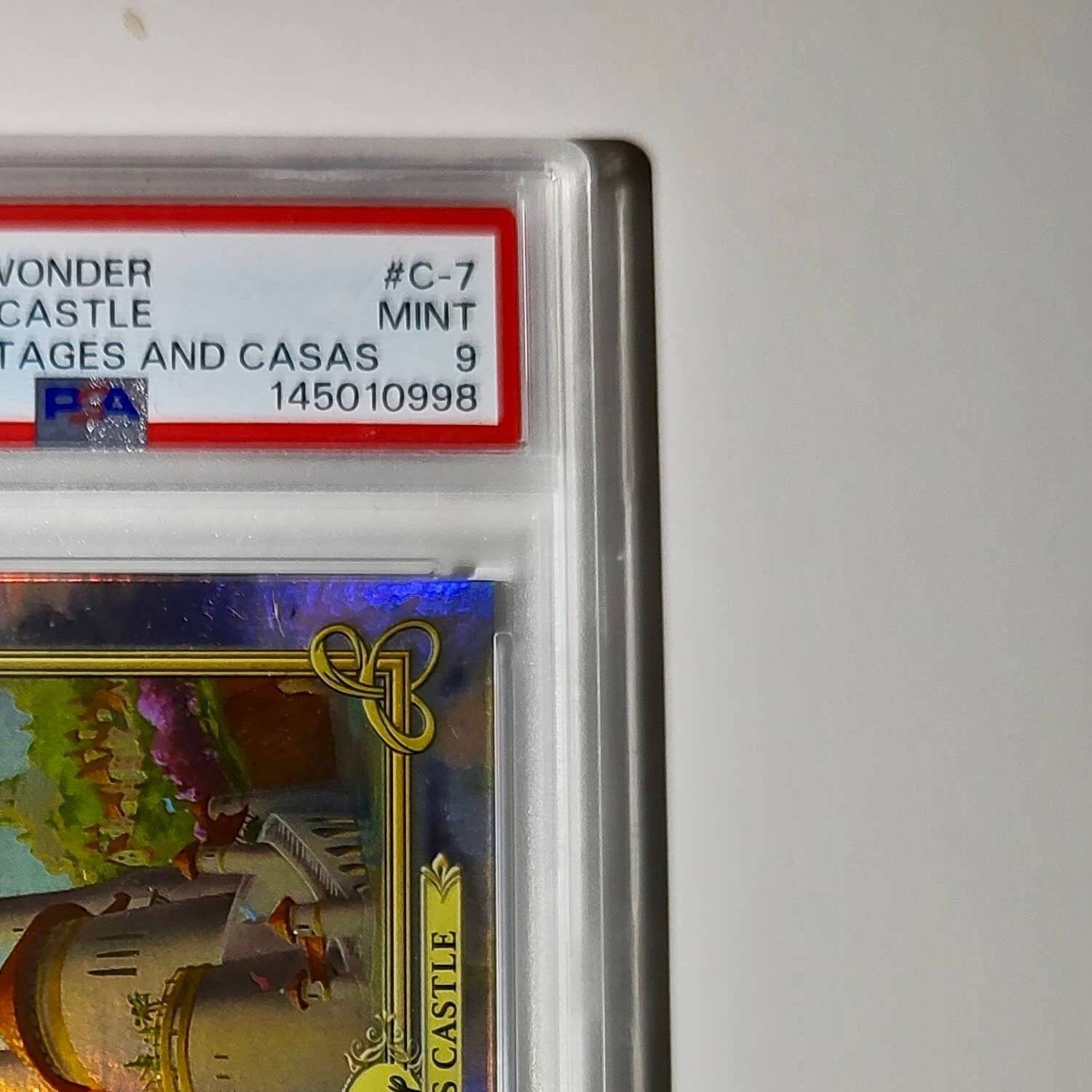 Prince Eric's Castle 2025 Topps Disney #C-7 Card The Little Mermaid PSA 9 MT
