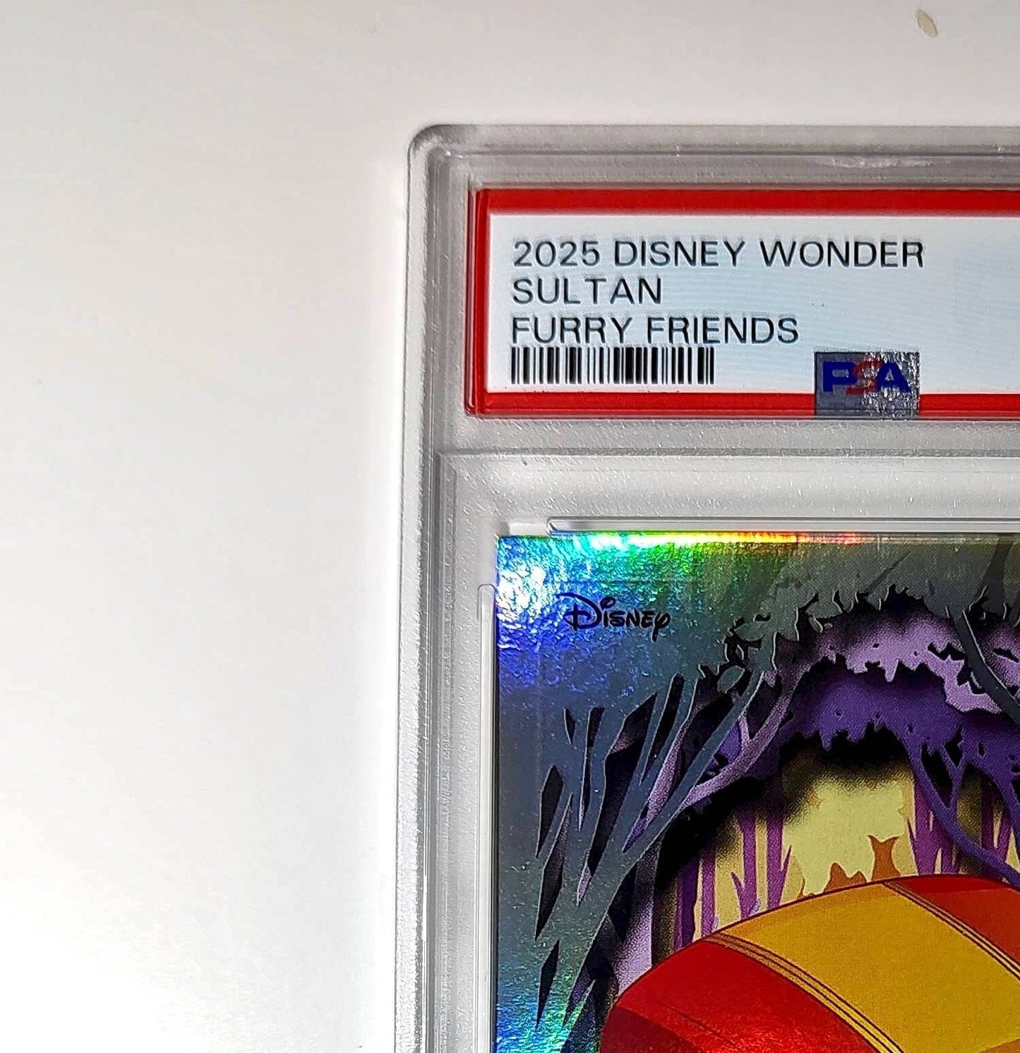 Sultan 2025 Topps Disney #FF-11 Furry Friends Beauty and the Beast PSA 10 GM