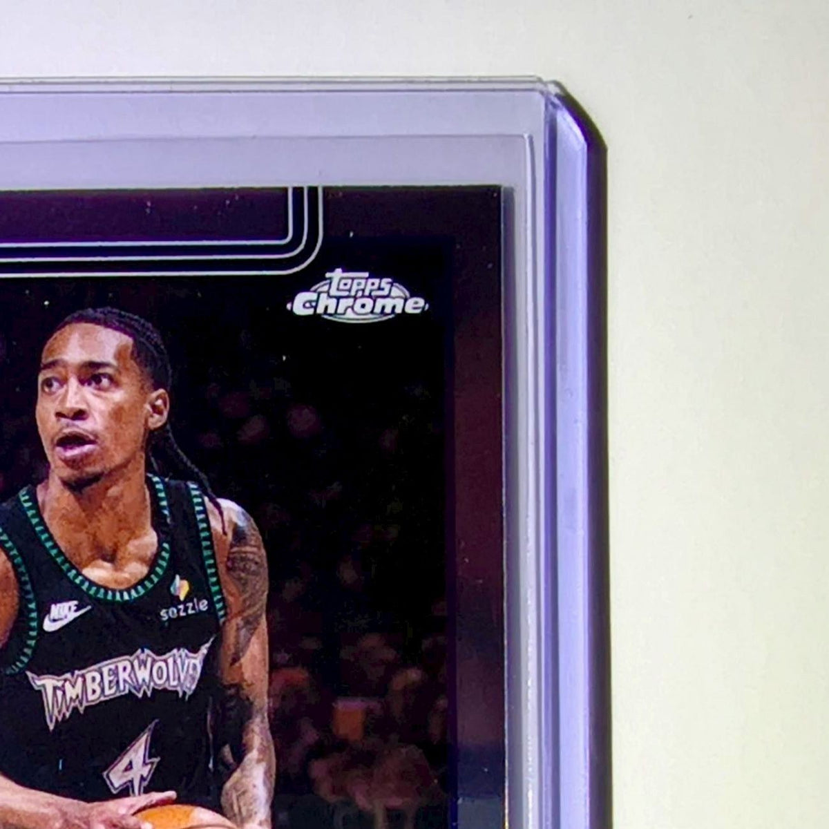 Rob Dillingham 2025-26 NBA Topps Chrome Update #105 Card Minnesota Timberwolves