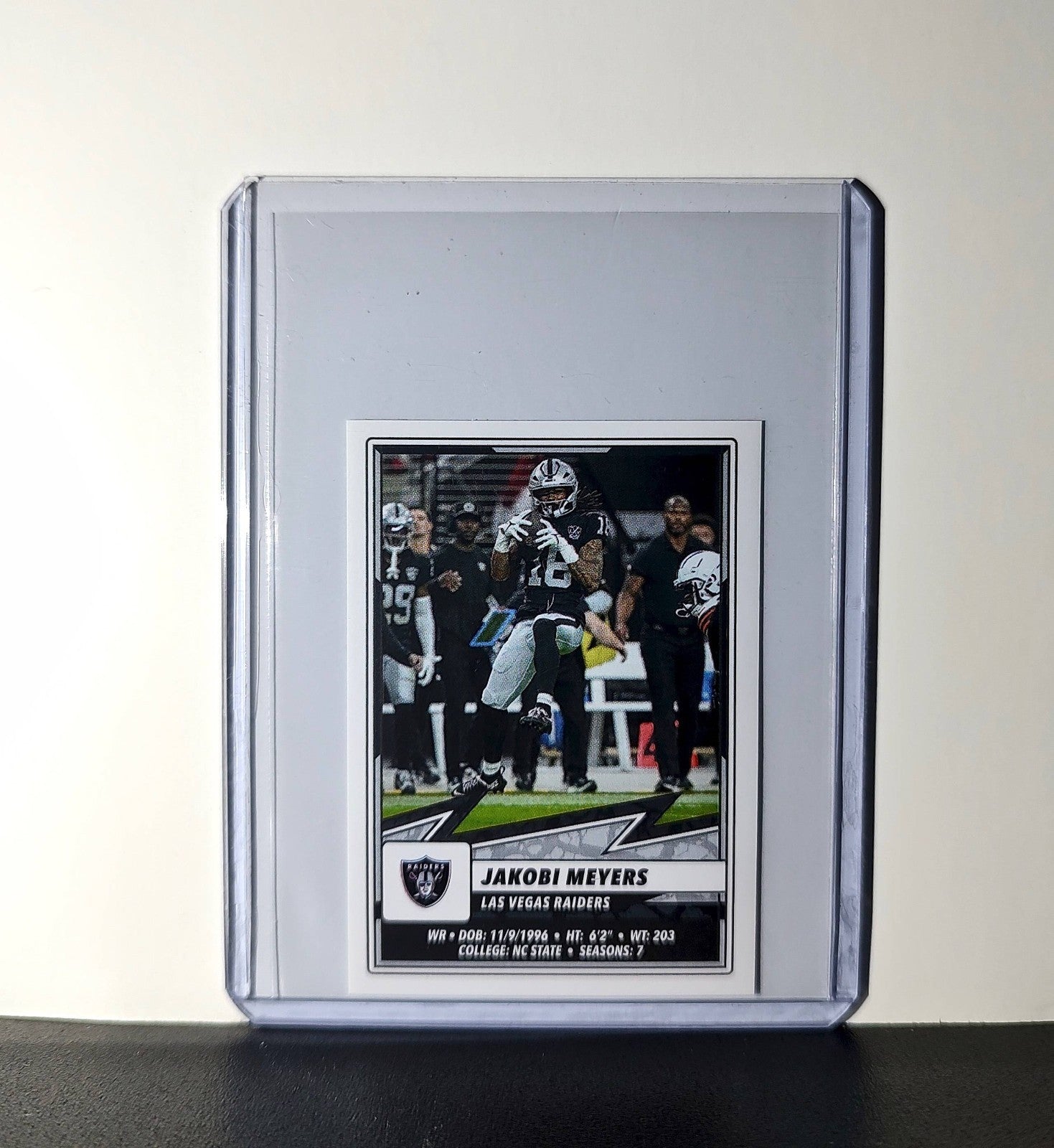 Jakobi Meyers 2025 Panini NFL #266 Sticker Las Vegas Raiders