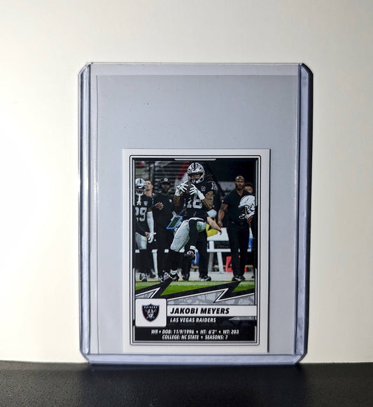 Jakobi Meyers 2025 Panini NFL #266 Sticker Las Vegas Raiders
