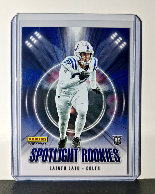 Laiatu Latu Rookie 2024 Panini Spotlight Rookies NFL #35 Card Colts 1 of 1426