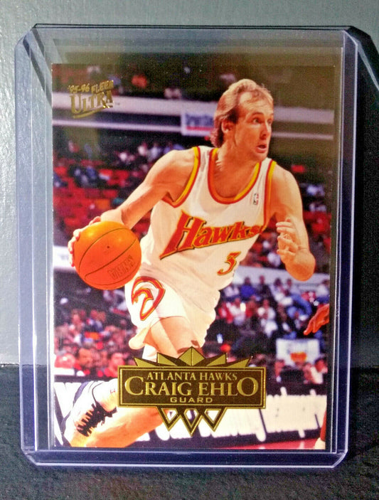 1995-96 Craig Ehlo Fleer Ultra #3 Basketball Card