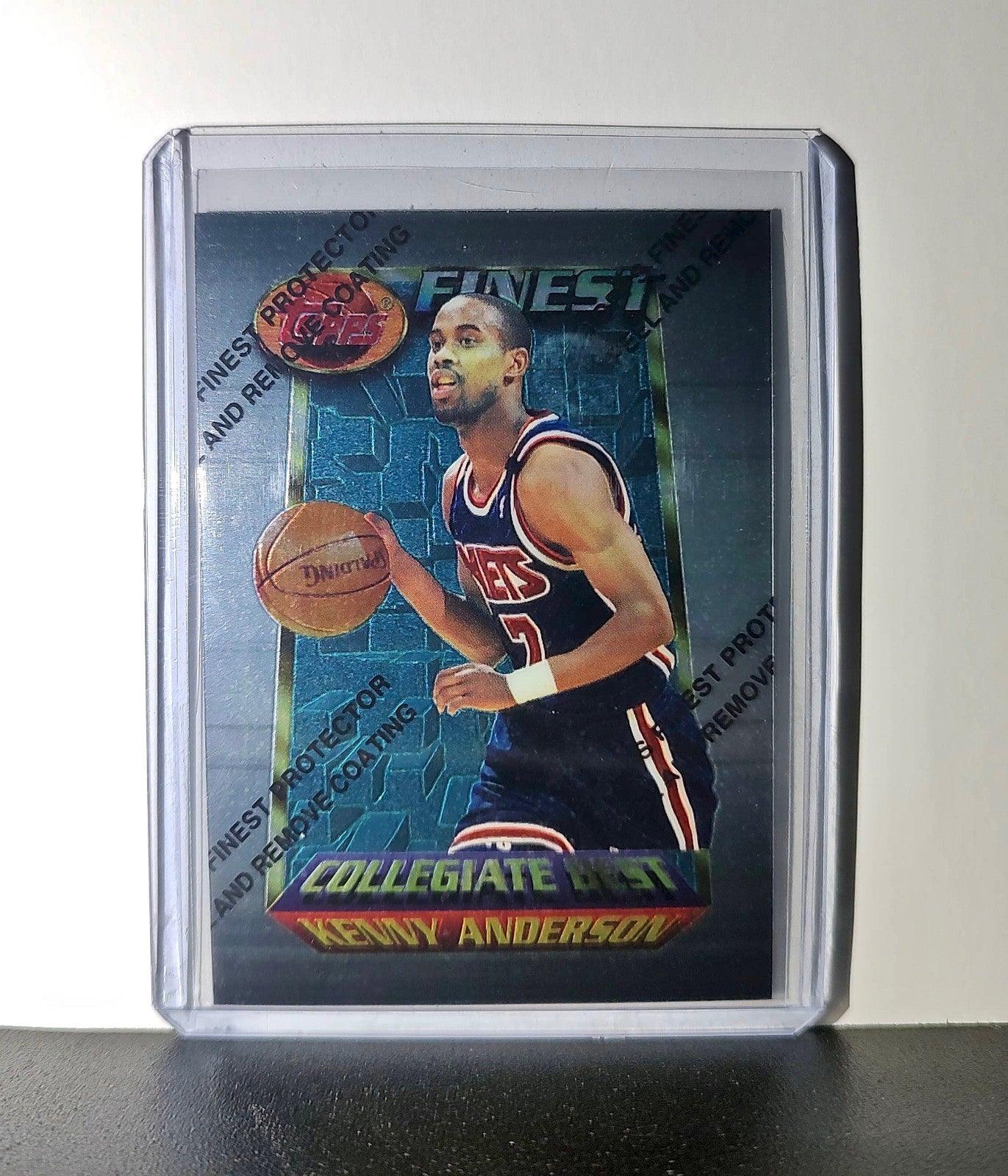 Kenny Anderson 1994-95 Topps Finest #201 Collegiate Best