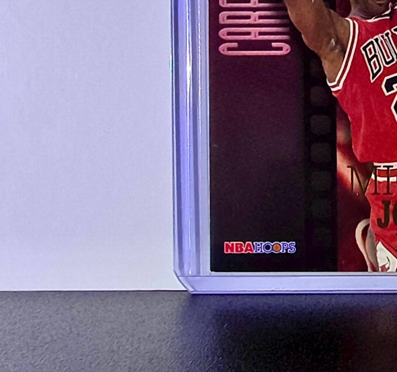 Michael Jordan 1996-97 NBA Hoops Career Best Game #335 Card Chicago Bulls