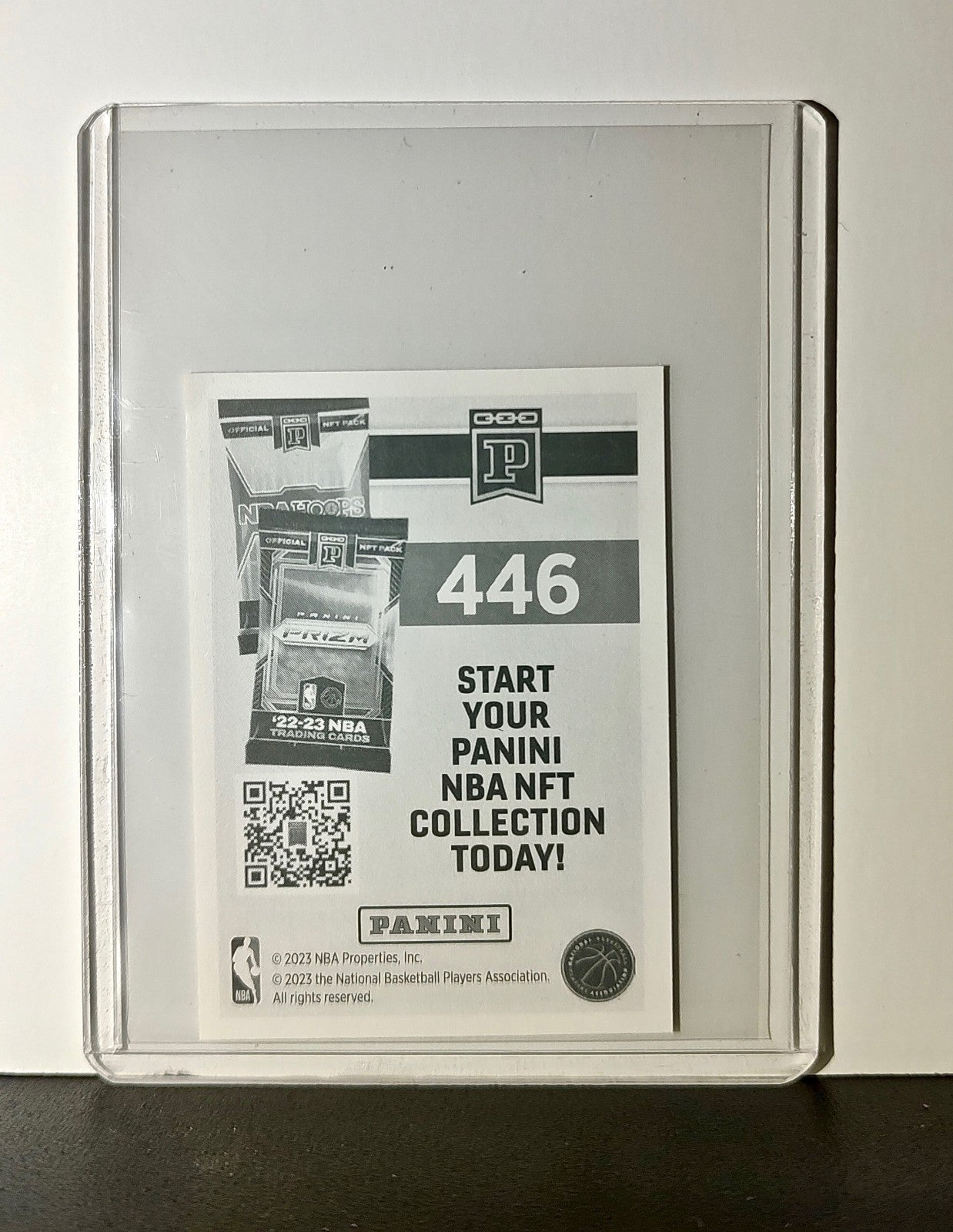 Deandre Ayton 2023-24 Panini NBA #446 Sticker Portland Trail Blazers