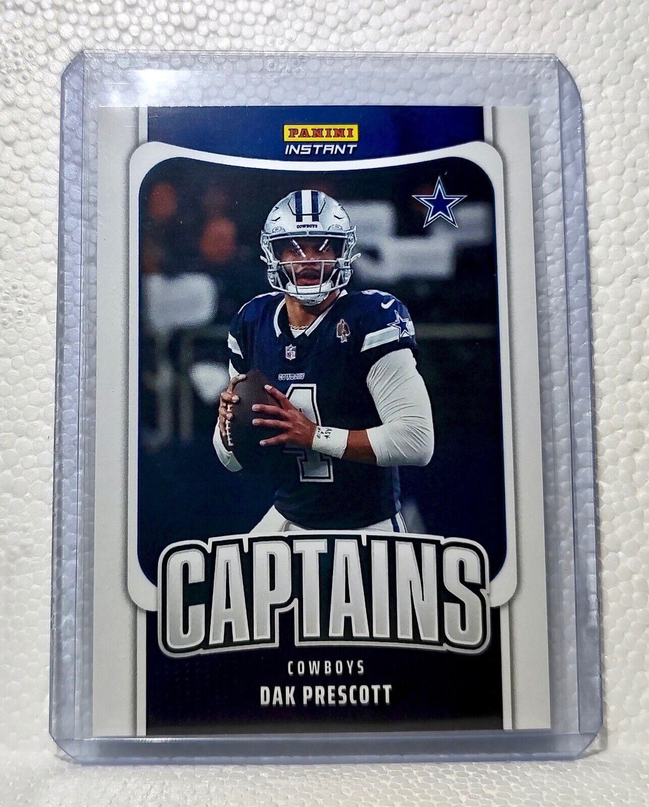 Dak Prescott 2023 Panini NFL Captain #9 Football Card Dallas Cowboys 1/331