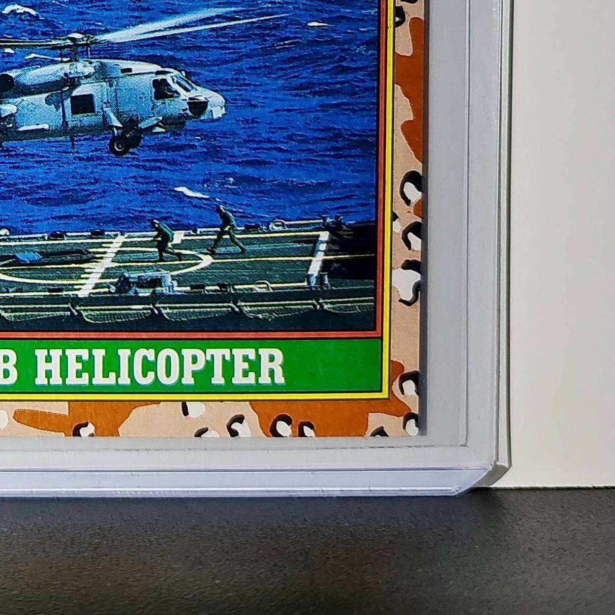 SH-60B Seahawk Helicopter 1991 Topps Desert Storm #10 Card