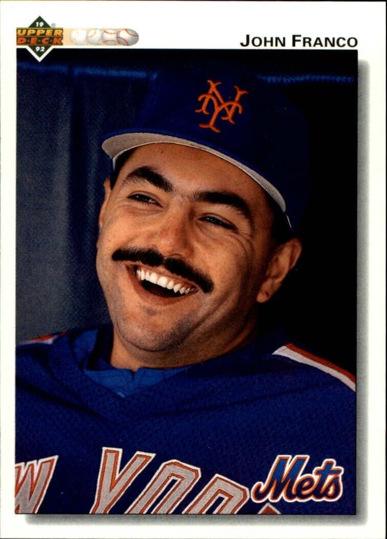 John Franco 1992 Upper Deck MLB #514 Baseball Card New York Mets