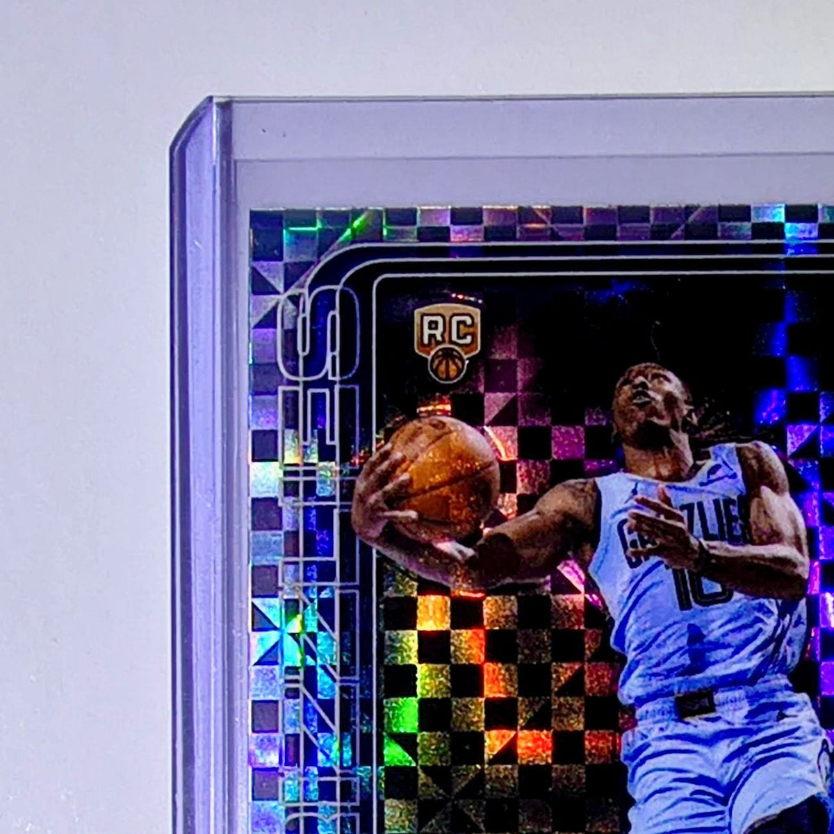 Javon Small Rookie 2025-26 NBA Topps Chrome Update X-Fractor #199 Card Grizzlies