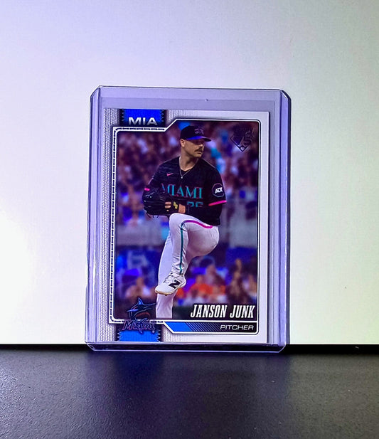 Janson Junk 2026 Topps Update MLB #US39 Card Miami Marlins