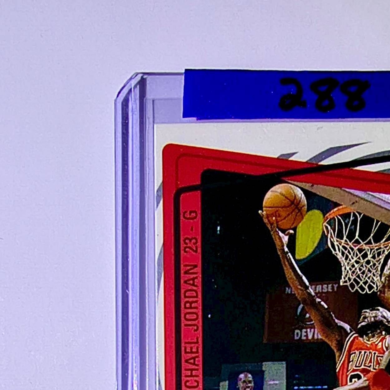 Michael Jordan 1997-98 Upper Deck Collector's Choice Catch 23 #194 Card Bulls
