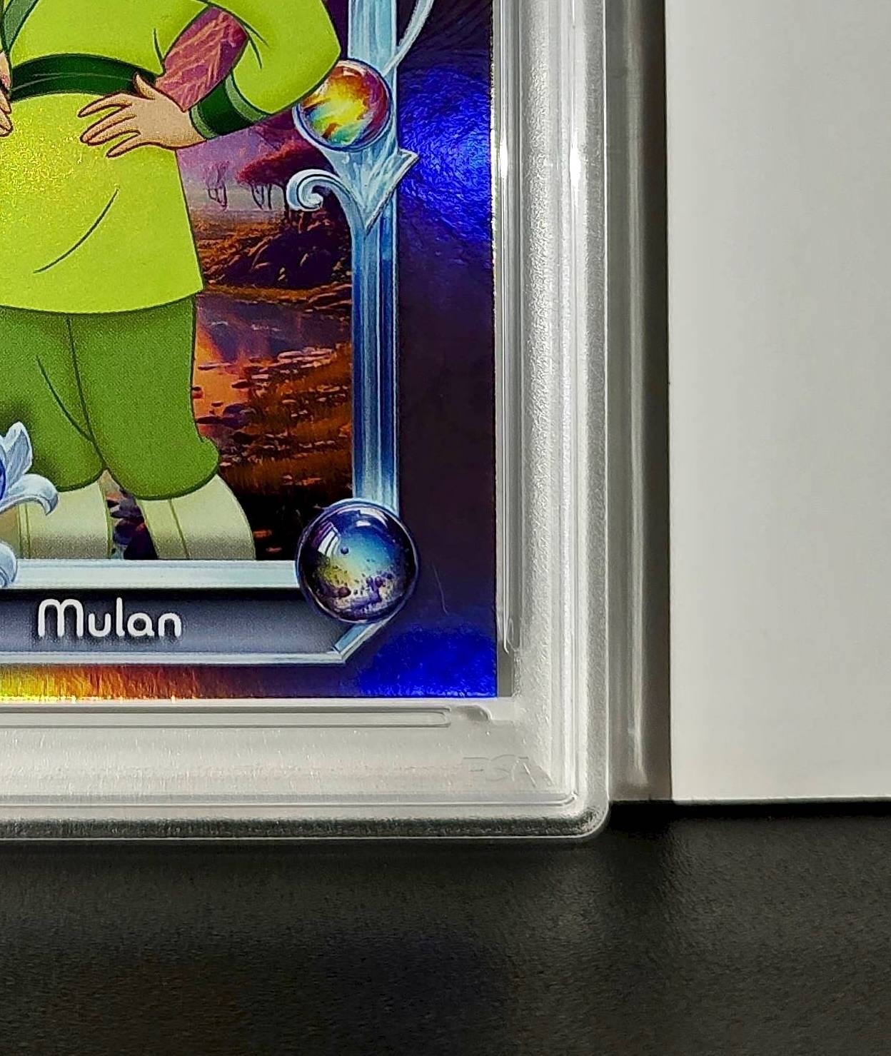 Mulan 2025 Topps Disney Cartoon Princess #158 Card Mulan PSA 9