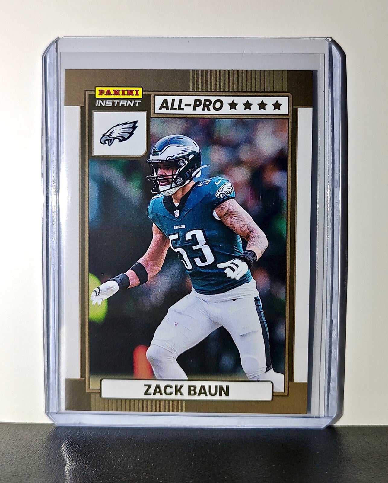 Zack Baun 2024 All-Pro Panini NFL #17 Football Card Philadelphia Eagles 1 of 101
