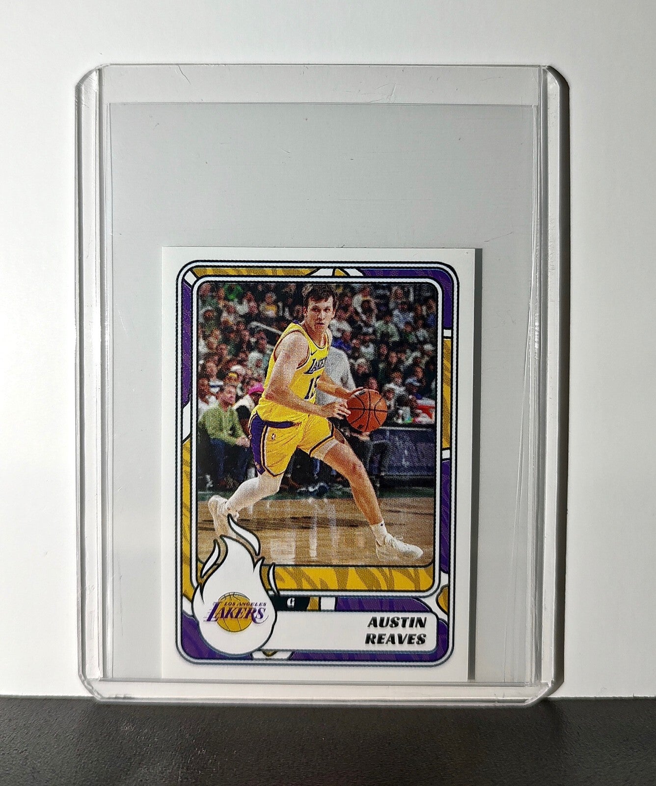 Austin Reaves 2024-25 Panini NBA #361 Sticker Card Los Angeles Lakers
