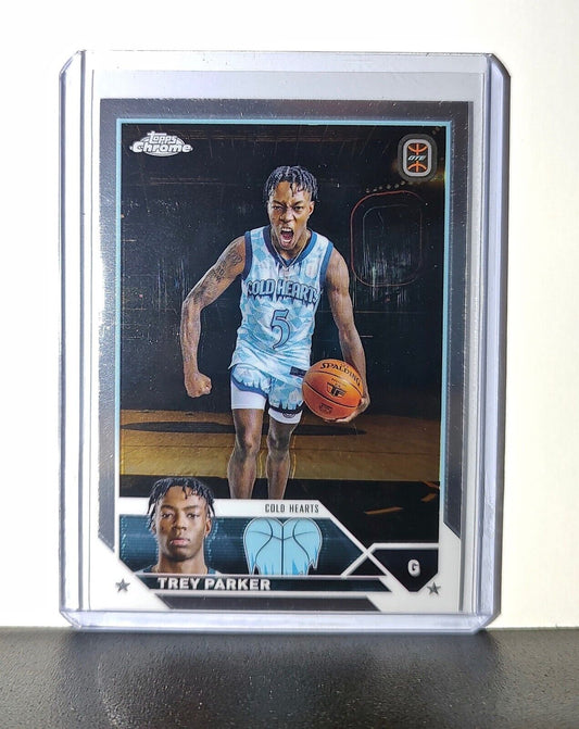 Trey Parker 2023-24 Topps Chrome Overtime #14 Card Cold Hearts