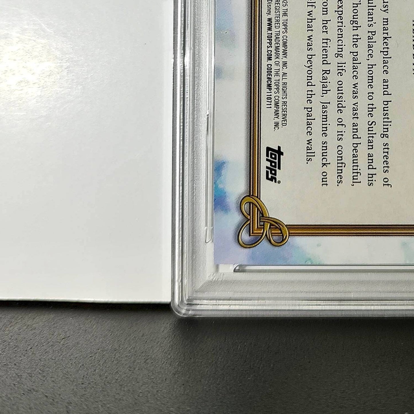 The Sultan's Palace 2025 Topps Disney #C-10 Card Aladdin PSA 9