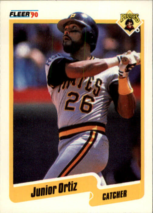 1990 Junior Ortiz Fleer Baseball Card #475