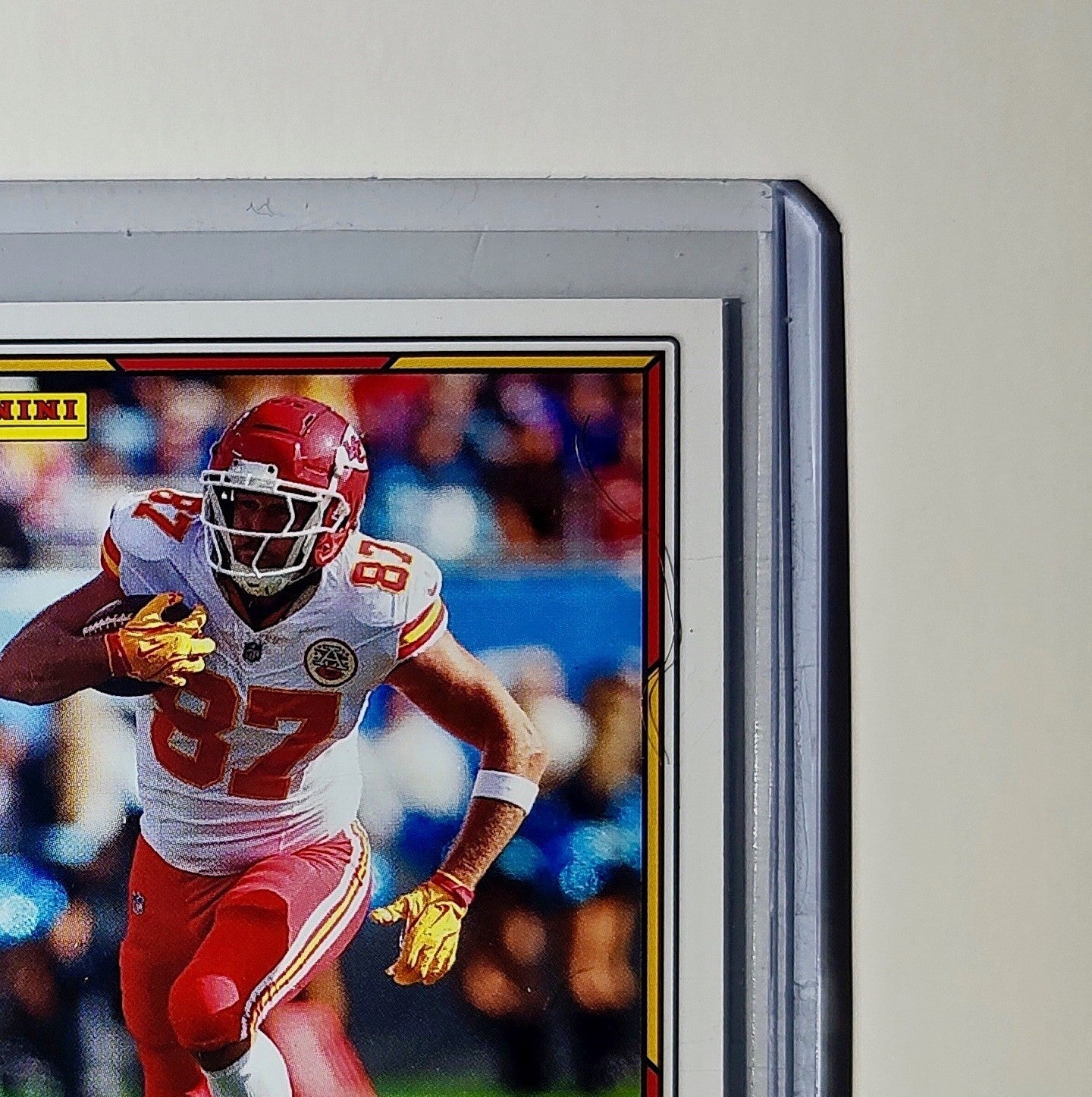 Travis Kelce 2025 Panini NFL #56 Sticker Card Kansas City Chiefs