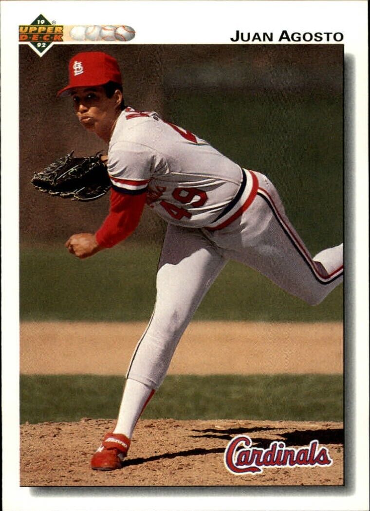 Juan Agosto 1992 Upper Deck MLB #693 Baseball Card St. Louis Cardinals
