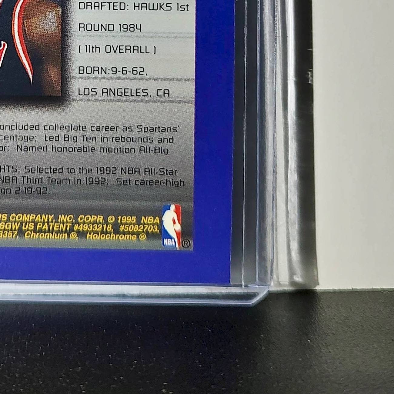 Kevin Willis 1994-95 Topps Finest #251 Collegiate Best