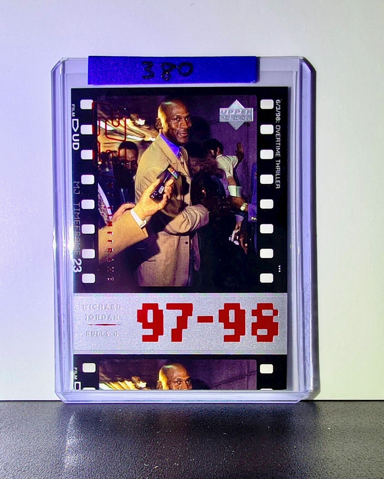 Michael Jordan 1998-99 Upper Deck MJ Timeframe #116 Basketball Card Bulls