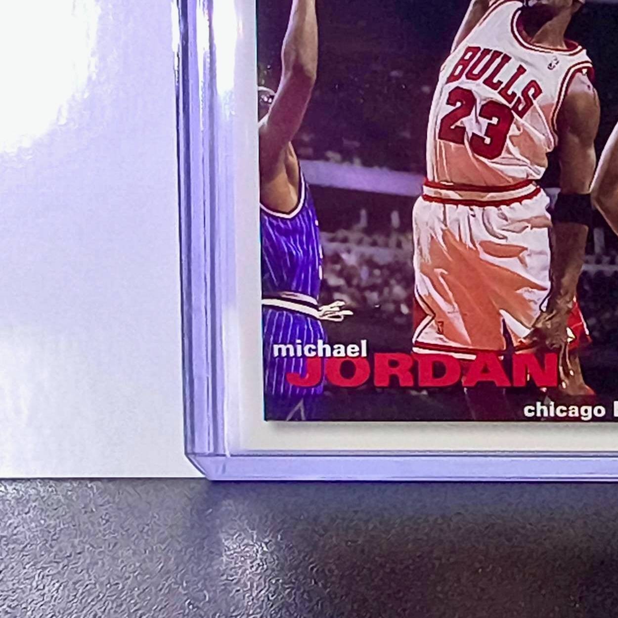 Michael Jordan 1995-96 Upper Deck Collector's Choice #45 Card Chicago Bulls