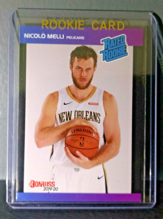 Nicolo Melli 2019-20 Panini NBA #38 Rated Rookie Retro Card 1/3431