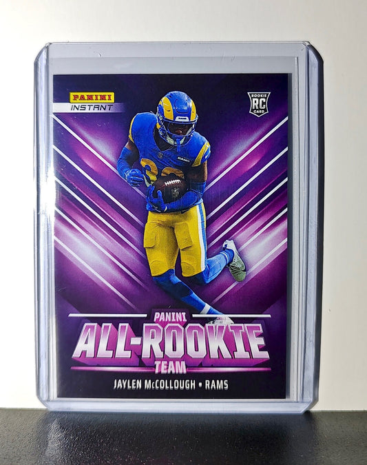 Jaylen McCollough Rookie 2024 Panini NFL #23 All-Rookie LA Rams​ 1 of 314