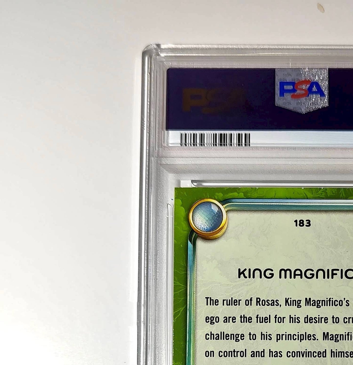 King Magnifico 2025 Topps Disney Wonder #183 Card Wish PSA 10