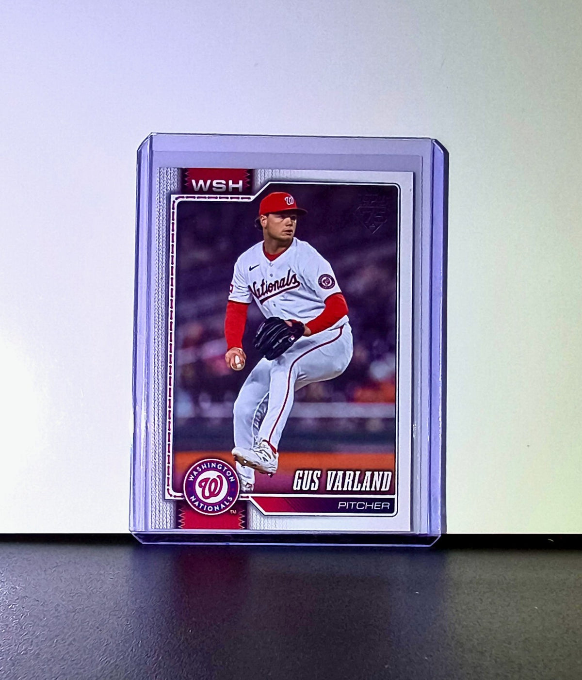 Gus Varland 2026 Topps Update MLB #US48 Card Washington Nationals