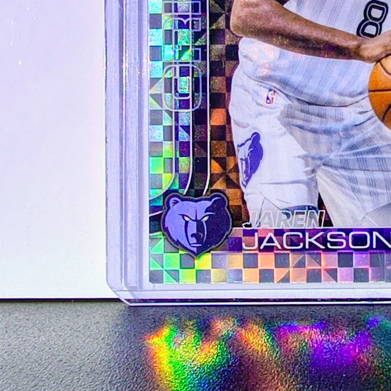 Jaren Jackson Jr. 2025-26 NBA Topps Chrome Update X-Fractor #28 Card Grizzlies