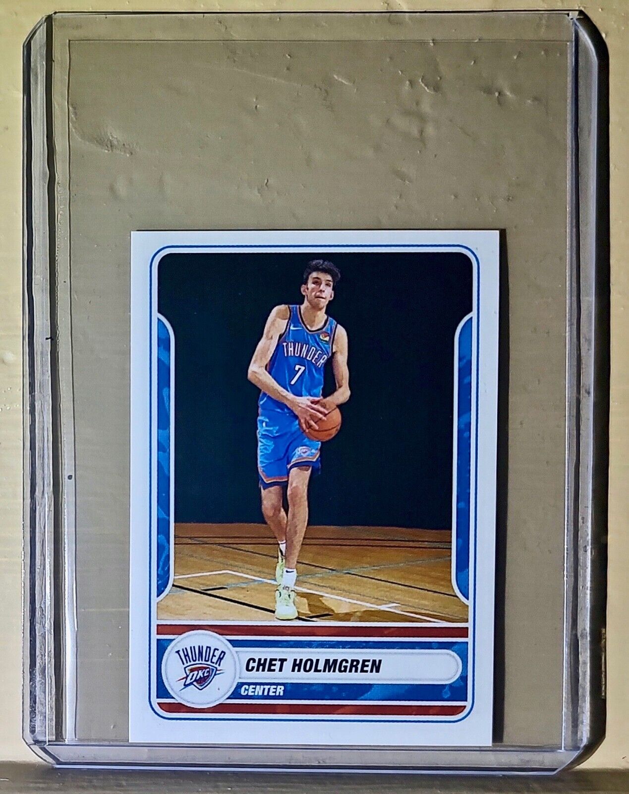 2023-24 Chet Holmgren Panini NBA Basketball #419 Sticker Oklahoma City Thunder