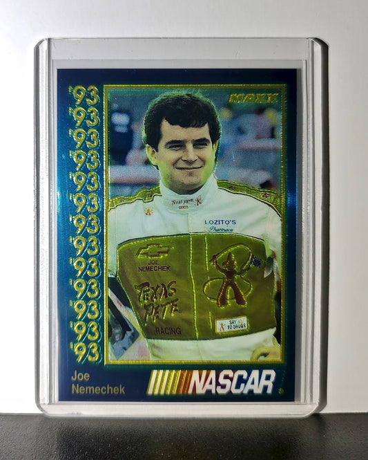 Joe Nemechek 1993 Maxx Premier Plus Racing #87 NASCAR Card NEMCO Motorsports
