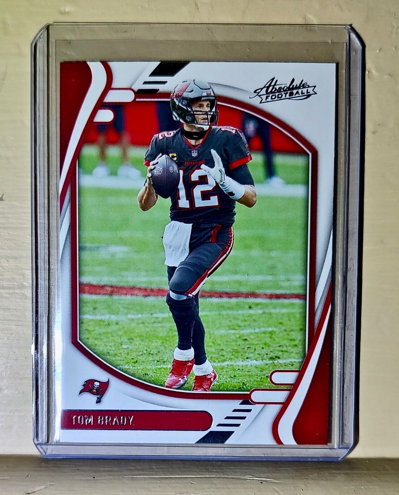 Tom Brady 2021 Panini NFL Absolute Football #91 Card