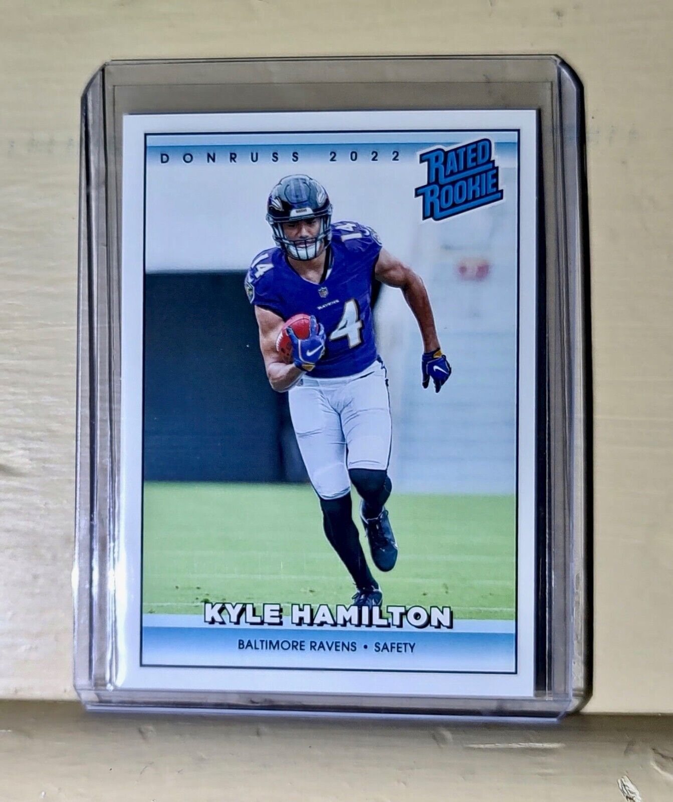 Kyle Hamilton 2022 NFL Panini #8 Rated Rookie Retro Football Card 1/4094