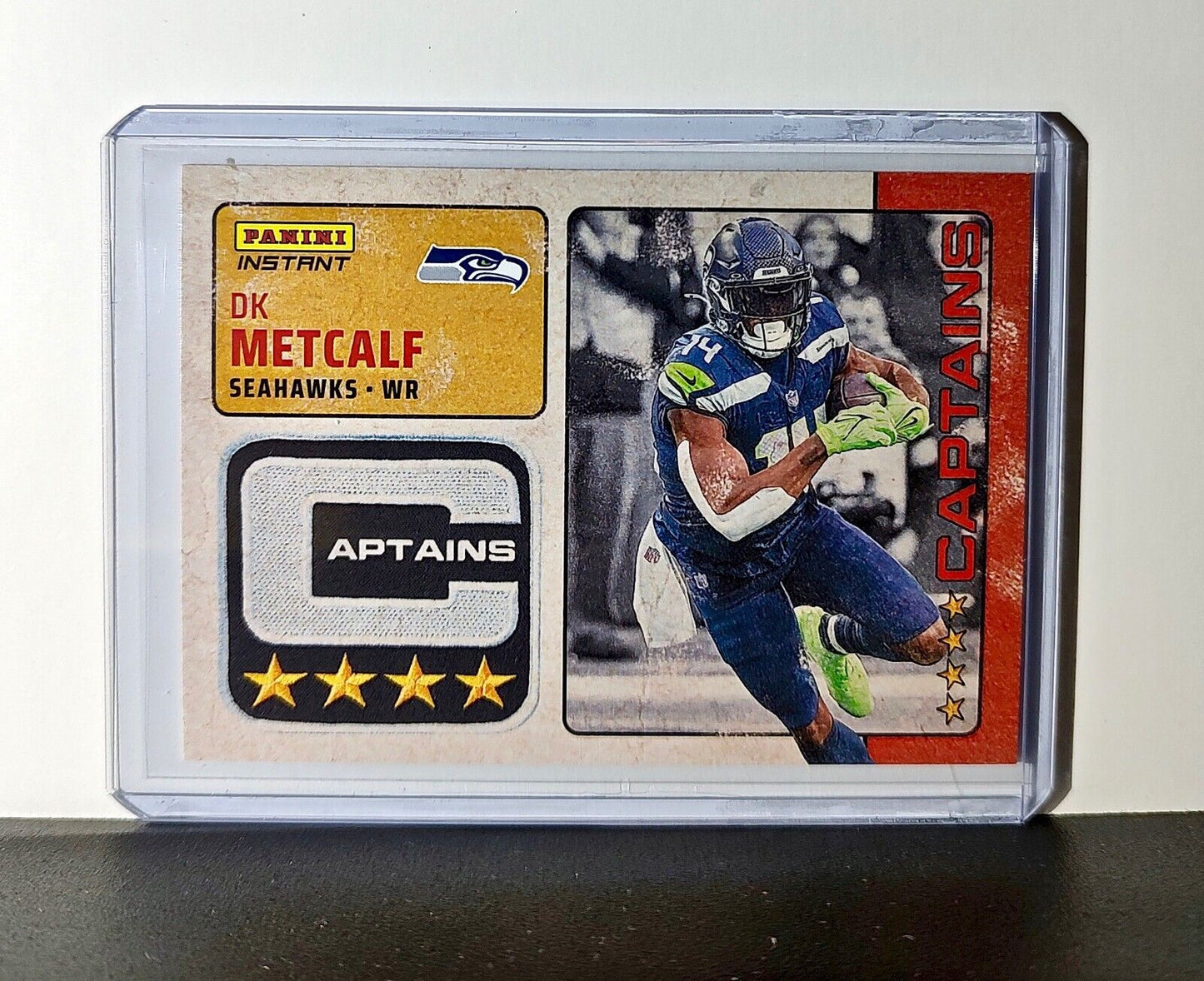 DK Metcalf 2024 Panini Captains NFL #27 Card Seattle Seahawks 1/351