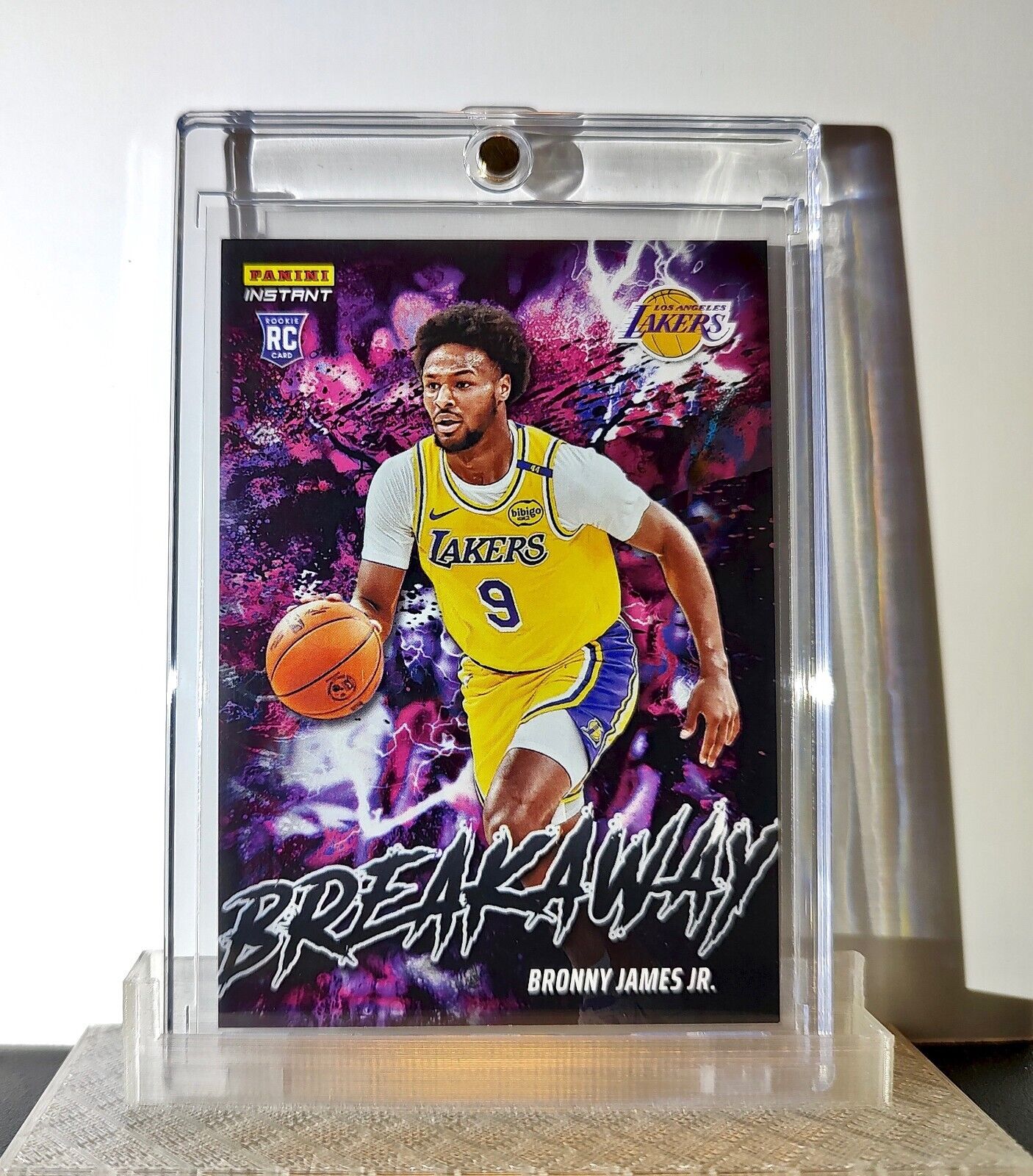 2024-25 Panini Instant NBA Breakaway Complete 18 Card Set in magnet cases 1/1355