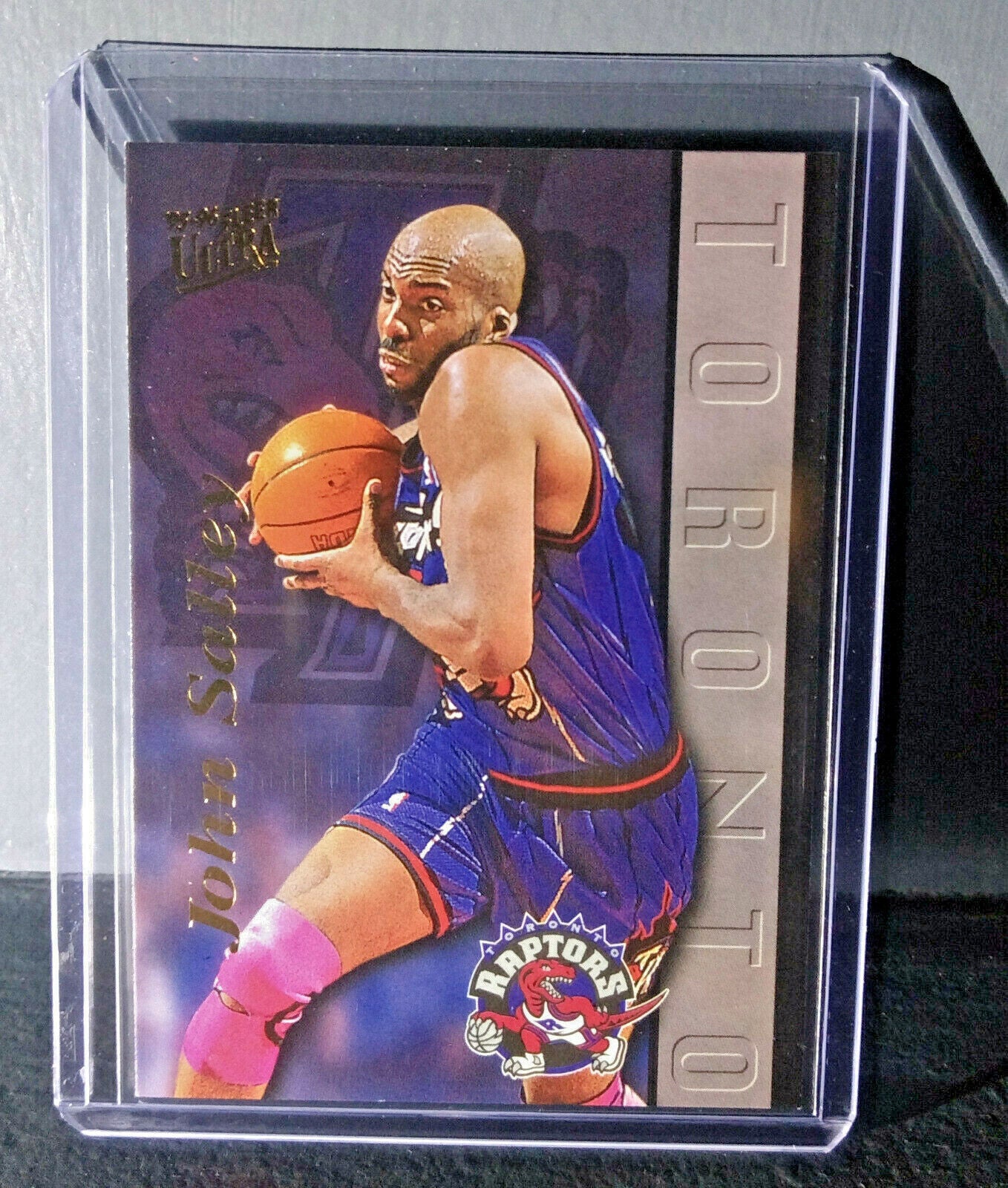 1995-96 John Salley Fleer Ultra #252 Raptors Expansion Team Basketball Card