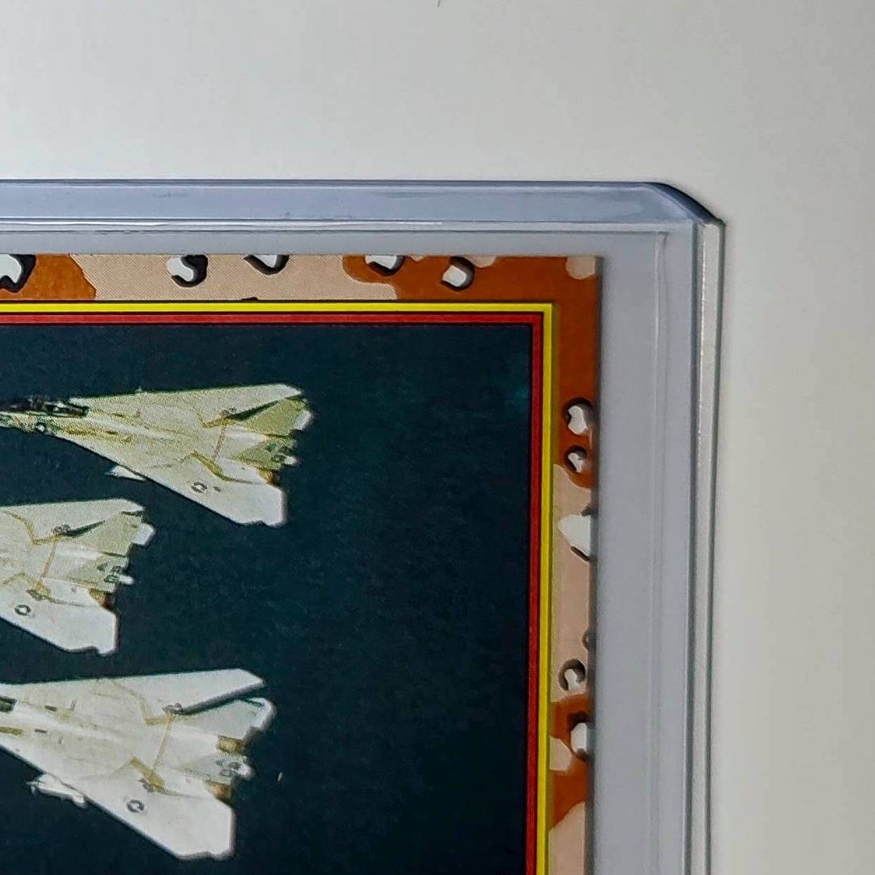F-14 Flies in Formation 1991 Topps Desert Storm #22 Card