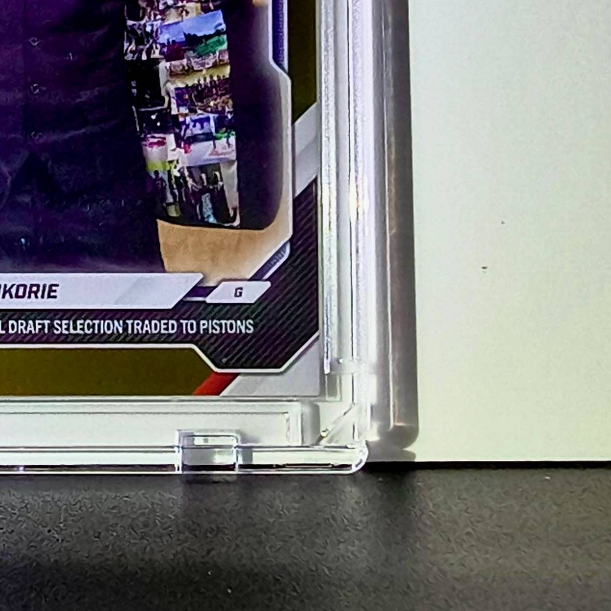 Ebuka Okorie Rookie 2026-27 Topps NBA Draft EOKO Gold Foil 41/50 Detroit Pistons