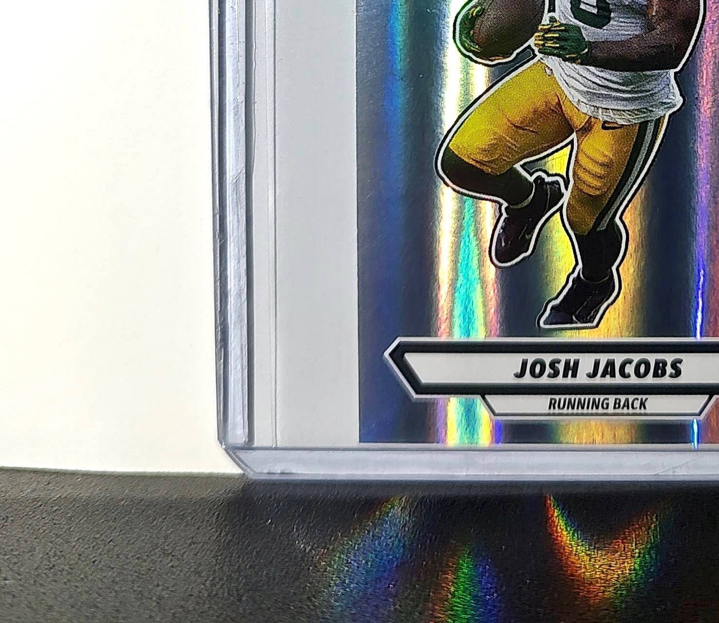 Josh Jacobs 2025 Panini NFL #395 Foil Sticker Green Bay Packers