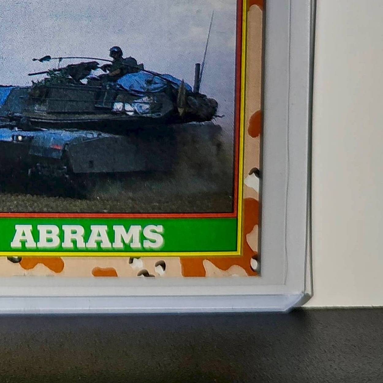 M-1 Abrams Tank 1991 Topps Desert Storm #43 Card