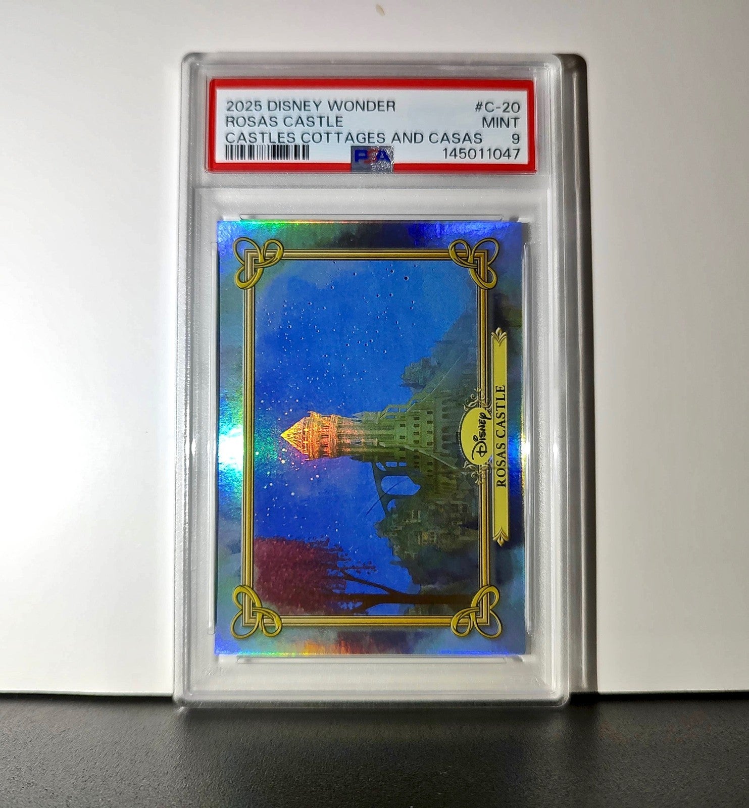 Rosas Castle 2025 Topps Disney #C-20 Card Wish PSA 9