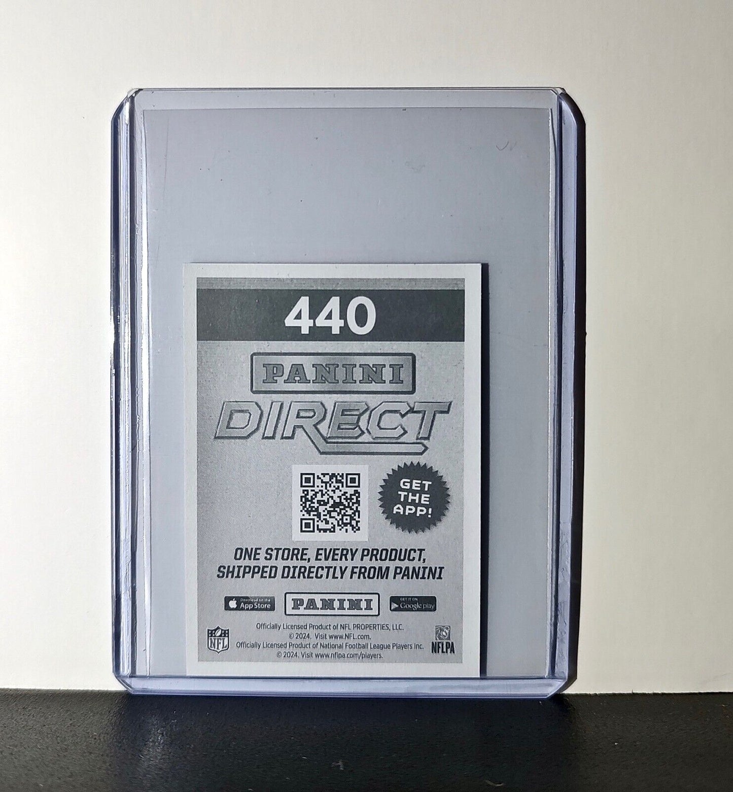 Kyle Pitts 2024 Panini NFL Sticker #440 Foil Atlanta Falcons