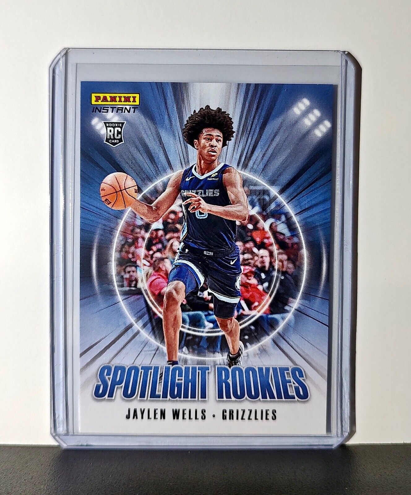 Jaylen Wells Rookie 2024-25 Panini Spotlight Rookies NBA #37 Grizzlies 1 of 170