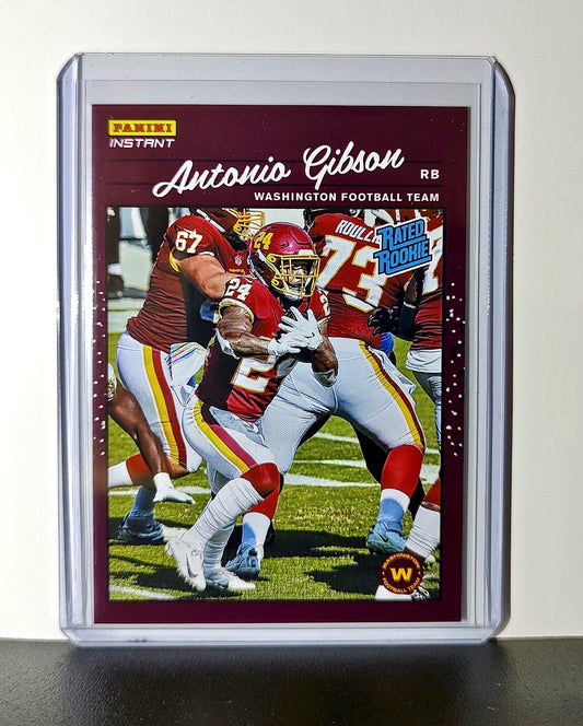 Antonio Gibson Rookie 2020 Panini NFL #27 Rated Rookie Washington Football Team