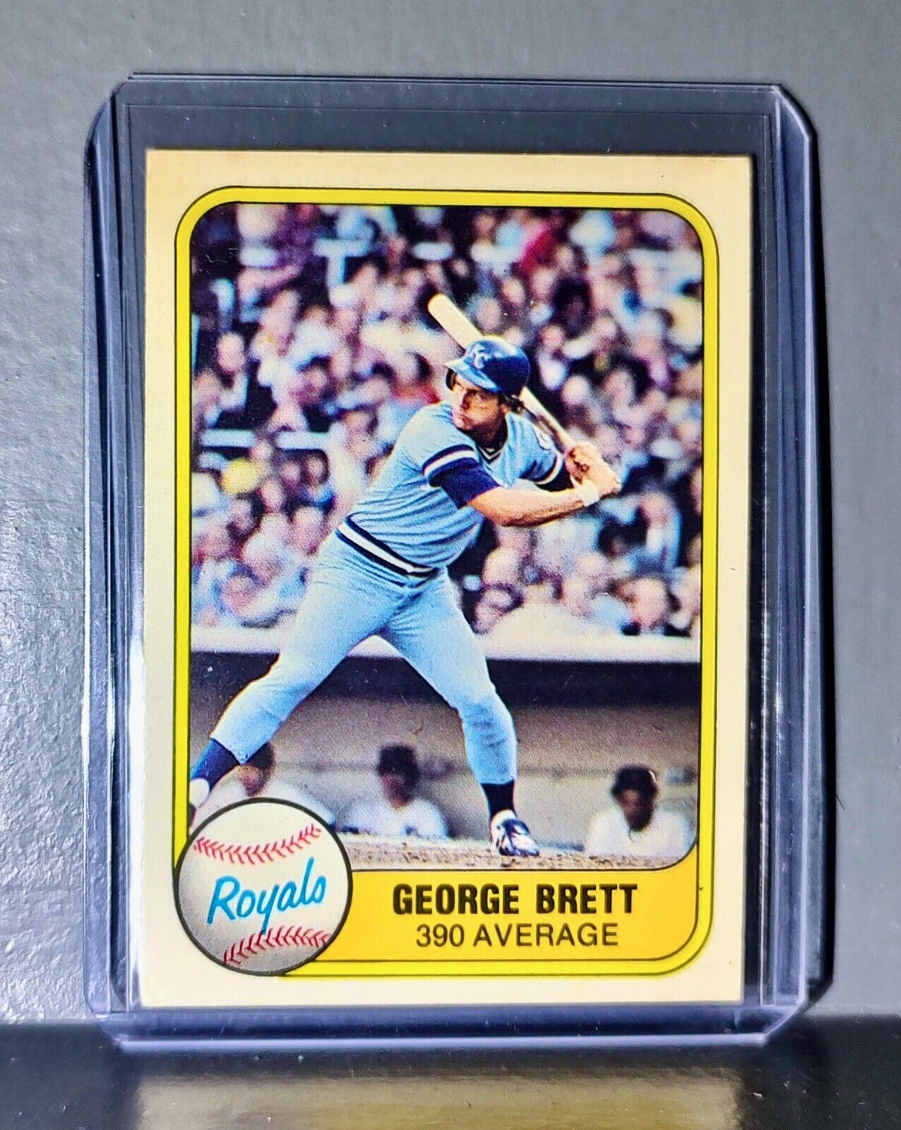 1981 George Brett Fleer Baseball Card #28 Royals